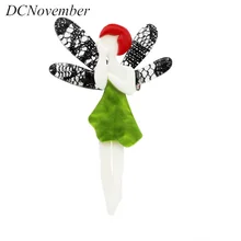 

2 pcs Fairy Brooch 3 Colors Angel Brooches Women Environmental Acetate Fiber Brooch Pins Jewelry DCNovember