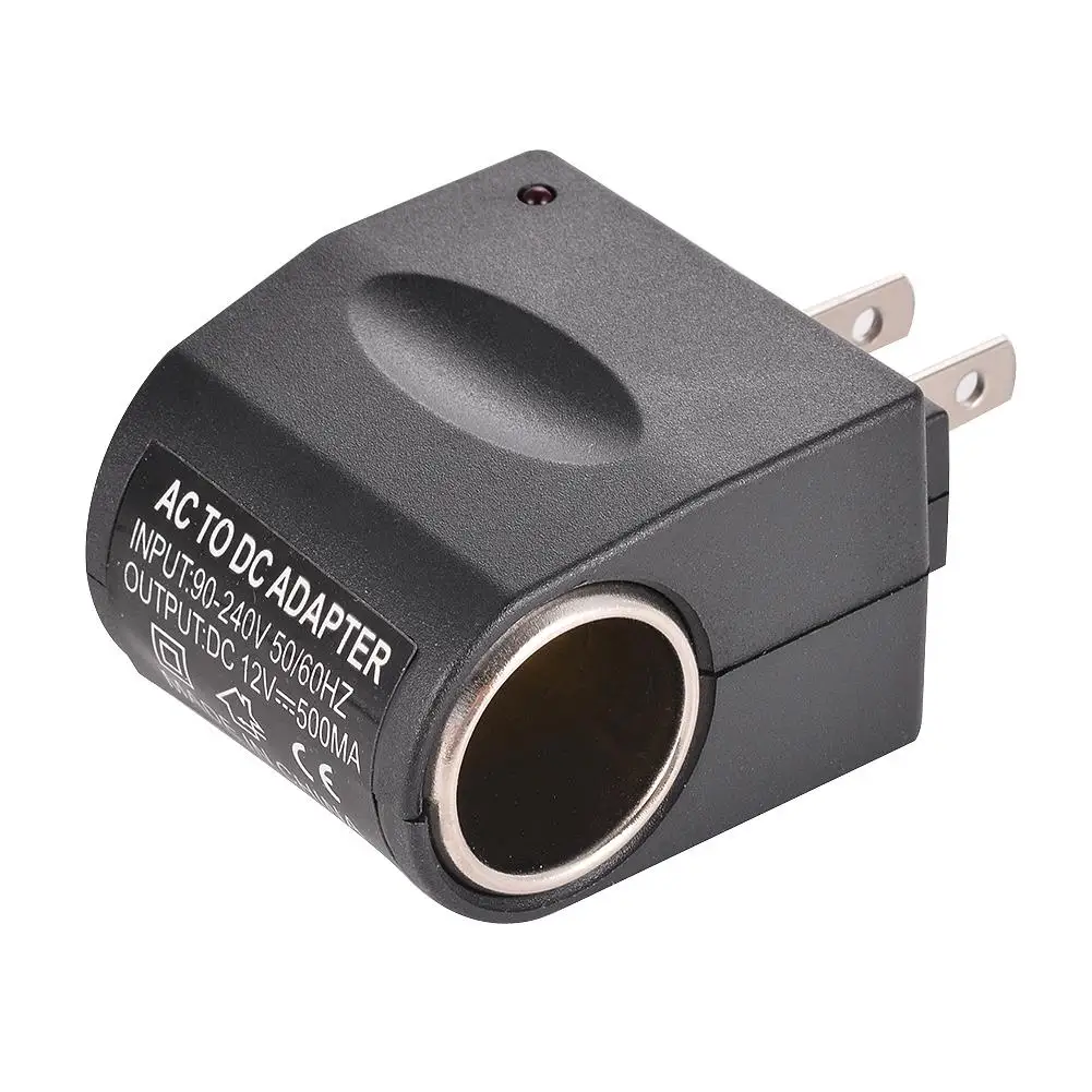 

Universal AC to DC Car Cigarette Lighter Socket Adapter Car Electric Accessories (US Plug)