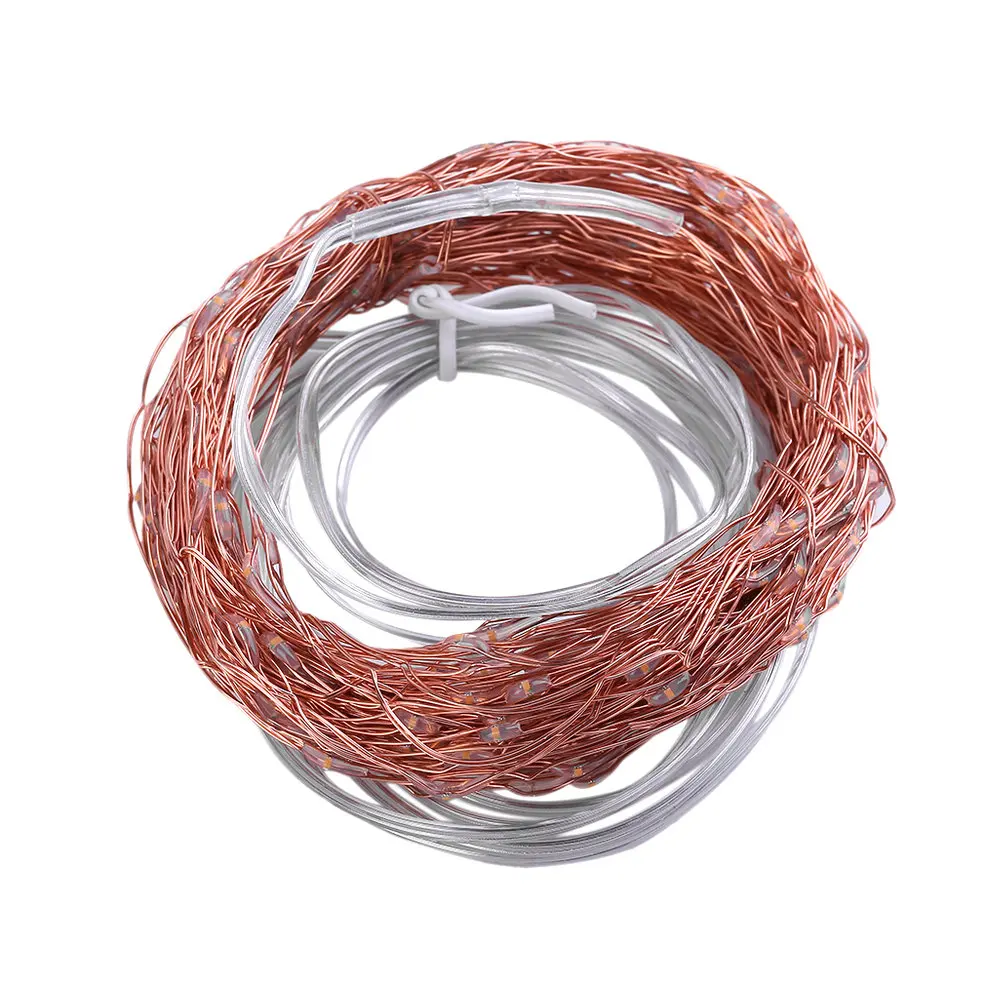 

5 PCS Solar Powered Color Light 15M 150LED Copper Wire Outdoor String Fairy Light