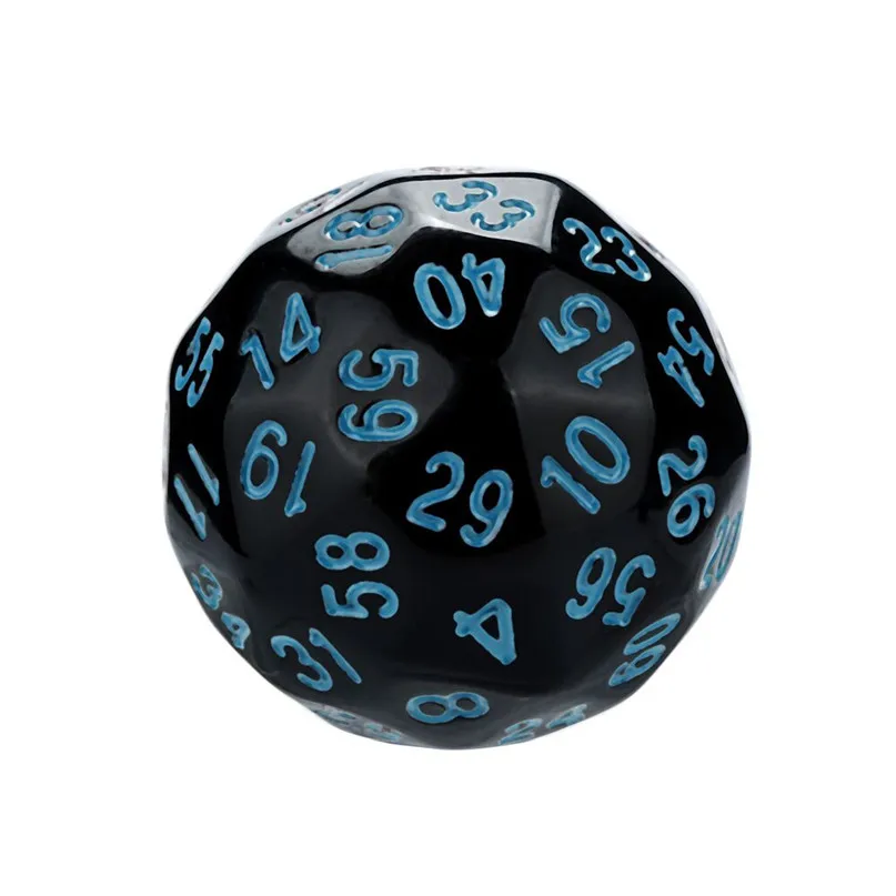 1Pcs Game Dice Dungeons Dragons Polyhedral D60 Multi Sided Dice Digital Dice Game Party Entertainment Equipment #2N22 (7)