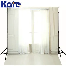 Kate 5x7ft White Indoor Wedding Photography Background Interior font b Window b font font b Curtains