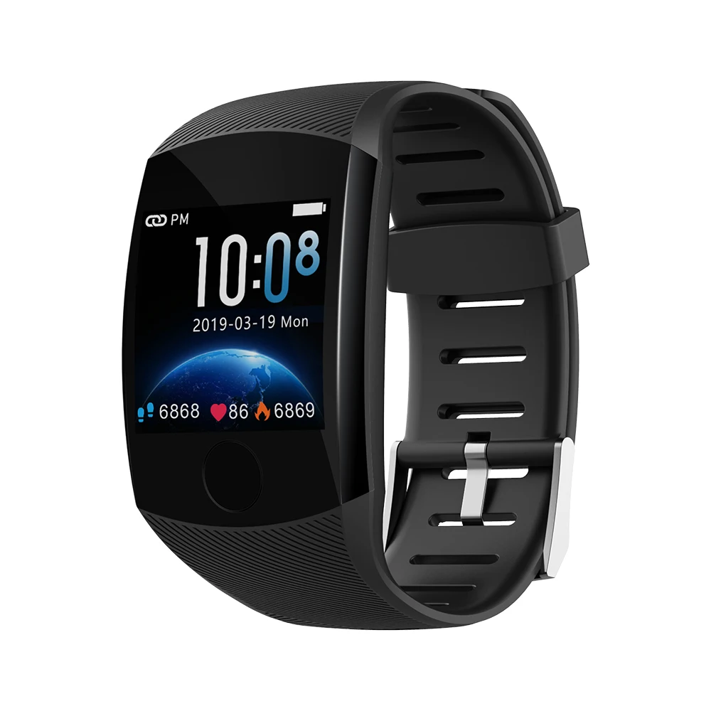 

Q11 Smart Bracelet Heart Rate Monitor Bluetooth Fitness Tracker Watch 1.3 inch TFT