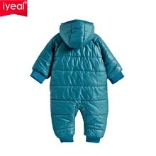 IYEAL High Quality Baby Rompers Winter Thick Cotton Boys Costume Girls Warm Clothes Kid Jumpsuit Children Outerwear Baby Wear