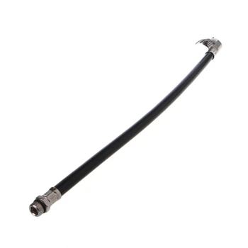

Motorcycle Bicycle Car Flexible Clip On Air Tyre Tire Chuck Inflator Hose Tool