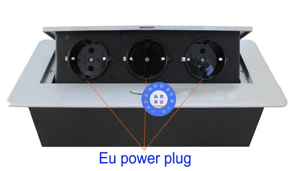 Лидер продаж/всплывающая розетка/штепсельная розетка европейского стандарта/Скрытая/демпфирующая пружинная открытая розетка/Офисная настольная розетка/A12