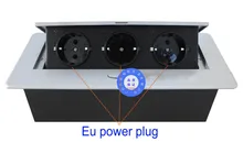 Лидер продаж/Pop-up socket/EU Подключите Настольный Гнездо/скрытые/амортизирующая пружина открытым информационный выход/офис настольных гнездо/A12