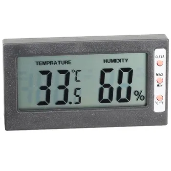 

10pcs/lot Digital LCD display Temperature Sensor Thermometer Humidity Meter Hygrometer Gauge tester with large screen