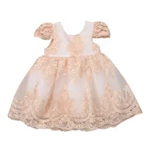 Платье для крещения на день рождения для маленьких девочек 1 год Рождественские вечерние фатиновые Платья для новорожденных девочек платье принцессы для девочек Одежда для крещения