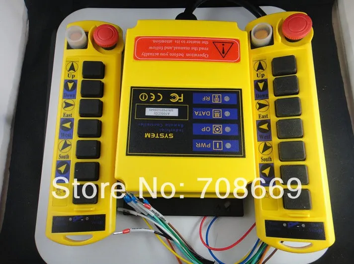 

2 Transmitters 8 Channels Hoist Crane Radio Remote Control System