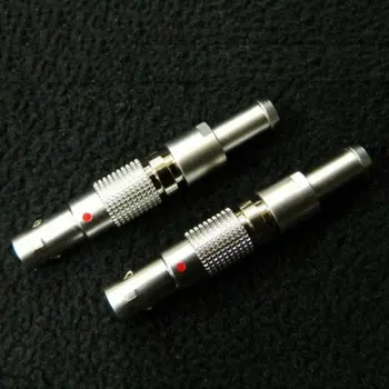 

2Pcs Male Headset Cable Plug Jack Replace DIY For Focal Elear Headphone Audio Connectors Adapters