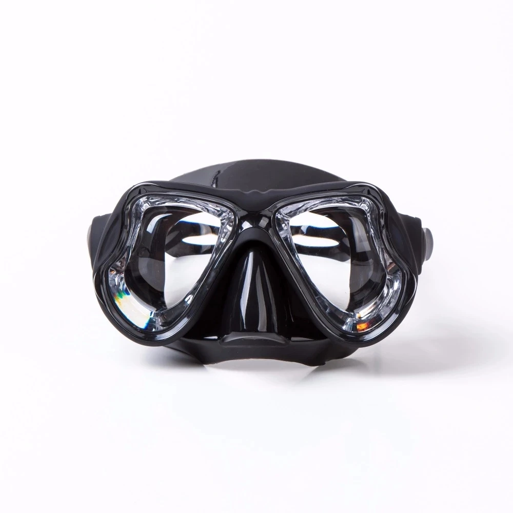 

2019 High Quality silicone Swimming Mask snorkel goggle Professional PC Scuba Mask Myopia Diving Mask Prescription lens