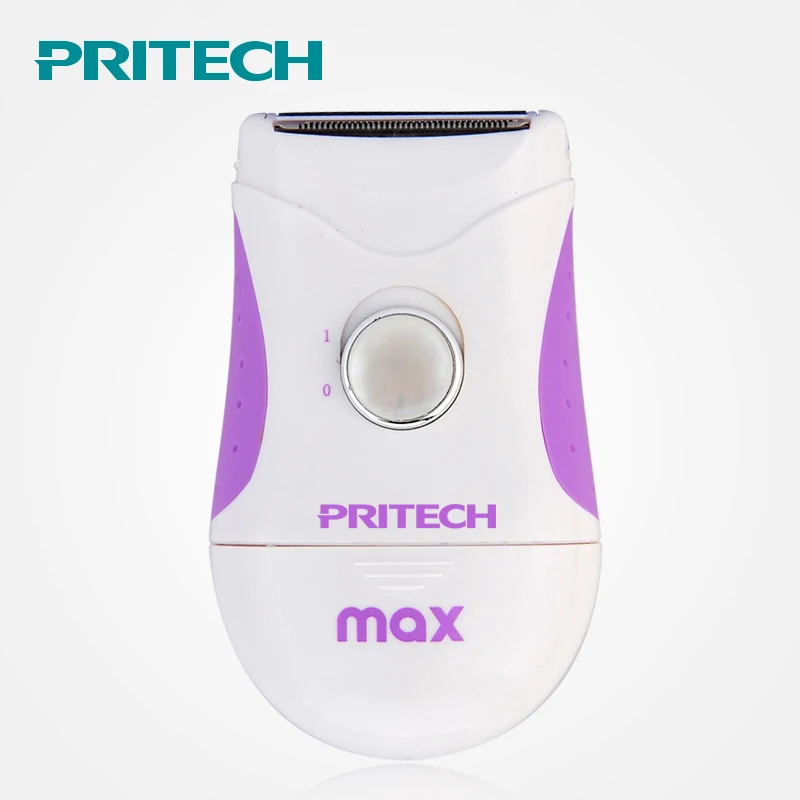

Pritech Women Epilator Electric Body Hair Remover Instant&Pain Free Trimmer Lady Shaver Mini Battery Shaving Tool Bikini Razor