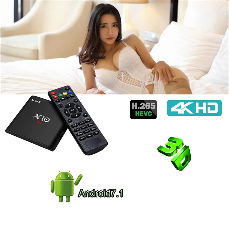 Smart Android 7 1 ТВ Box Amlogic S905W 4 ядра коробка 3 K USB3.0 2 ГБ/16 ГБ с поддержкой Miracast