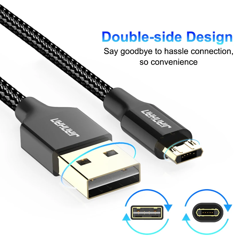 2 в 1 двусторонний кабель Micro USB type C для быстрой зарядки и передачи данных для Xiaomi samsung Galaxy S6 S7 Note