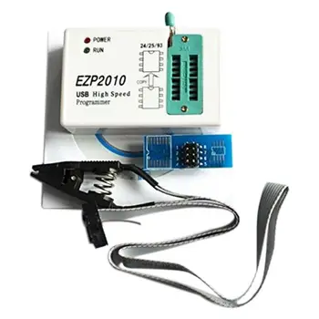 

Fit For EZP2010 high-speed USB SPI Programmer support24 25 93 EEPROM 25 flash bios chip + SOIC8 SOP8 Test Clip