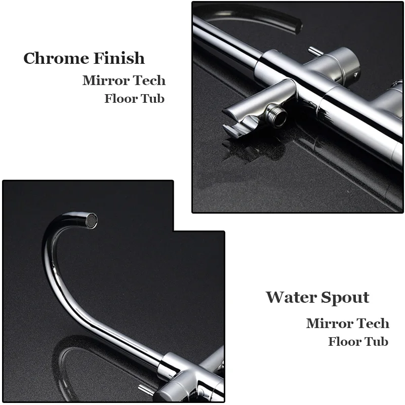 tub faucet detail