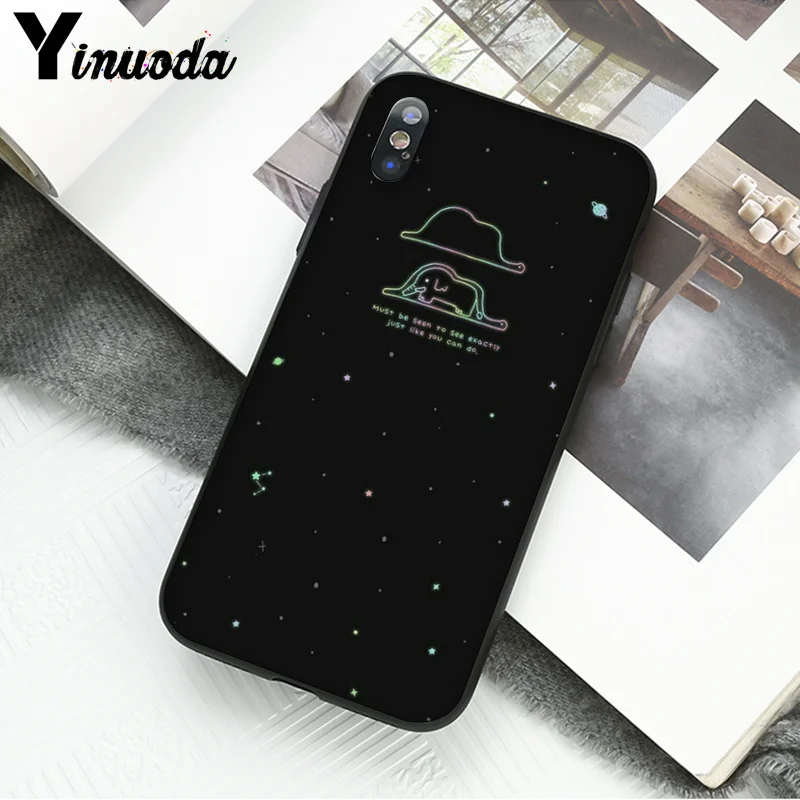 Роскошный высококачественный защитный чехол Yinuoda The Little Prince DIY для iPhone 8 7 6 6S Plus 5 5S SE XR X XS MAX Coque Shell