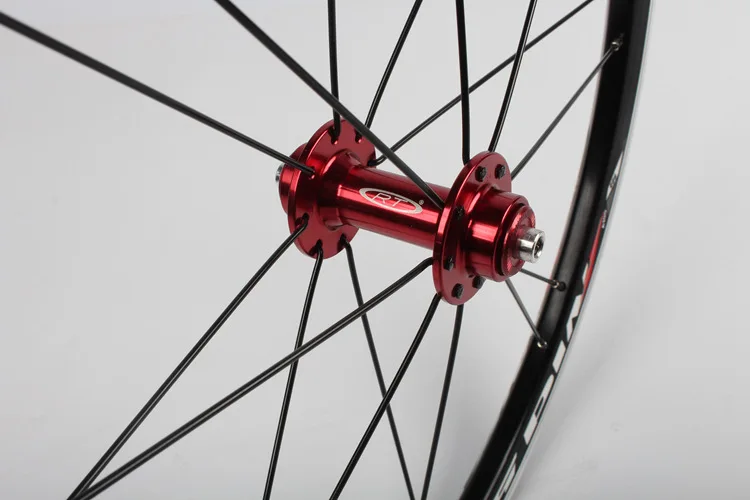 Flash Deal 20 inch V Brake 406/451  O.L.D. Front 74mm Rear 130mm Clincher Fold bike BMX Wheelset Wheel UD Matt 9