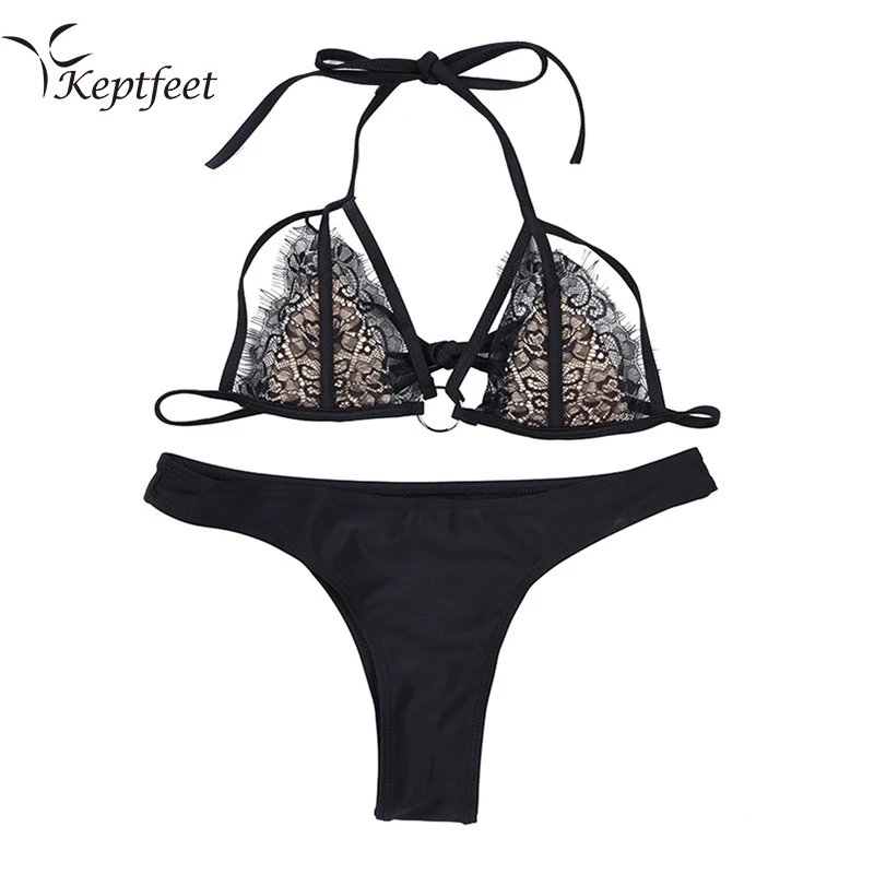 

2017 Hot Bikini Sets Women Sexy Lace Up Multi Strings Brazilian Bathing Suits Swim Wear Thong Bikini Hollow Out African Swimwear