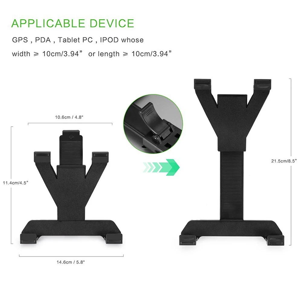 New Bicycle Motorcycle Tablet Holder Stand for 7 to 11inch Tablet iPad Air 5 4 3 2 Samsung Tab