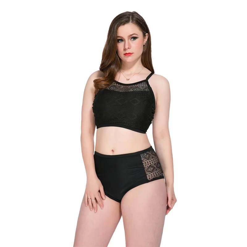 

CATTLEYA Big Plus Size Sexy Fat Womens Bikini Sets Summer Beachwears DX 8866