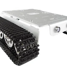 Здравствуйте производитель T200-M серебряный сплав DIY Танк шасси Robbot шасси