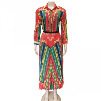 

Dashiki Africa Clothing African Dress For Women Sets New African Print Elastic Bazin Baggy Skirts Rock Style Suit For Lady