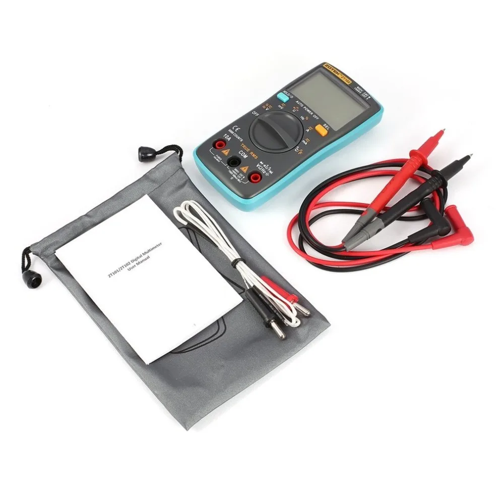 RM102 мультиметр ZT102 тестер RM409B цифровой щупы для мультиметра RM101 multimeter транзисто