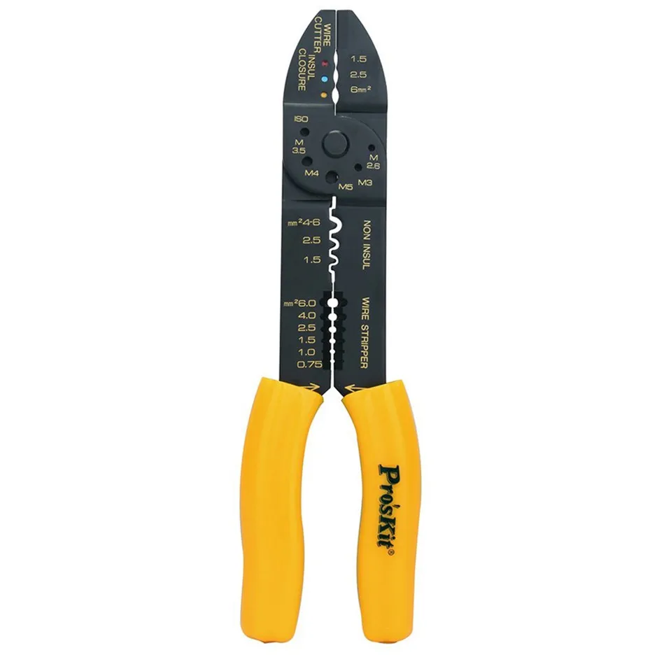 

8PK-313B Heavy Duty Wire Strippers/Crimpers (Metric) Wire Cutter Hand Tools