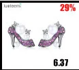 LUOTEEMI Lady Cubic Zirconia Micro Paved Luxury Water Drop Bohemia Dangle Earrings for Women Sexy Dinner Jewelry Accessories