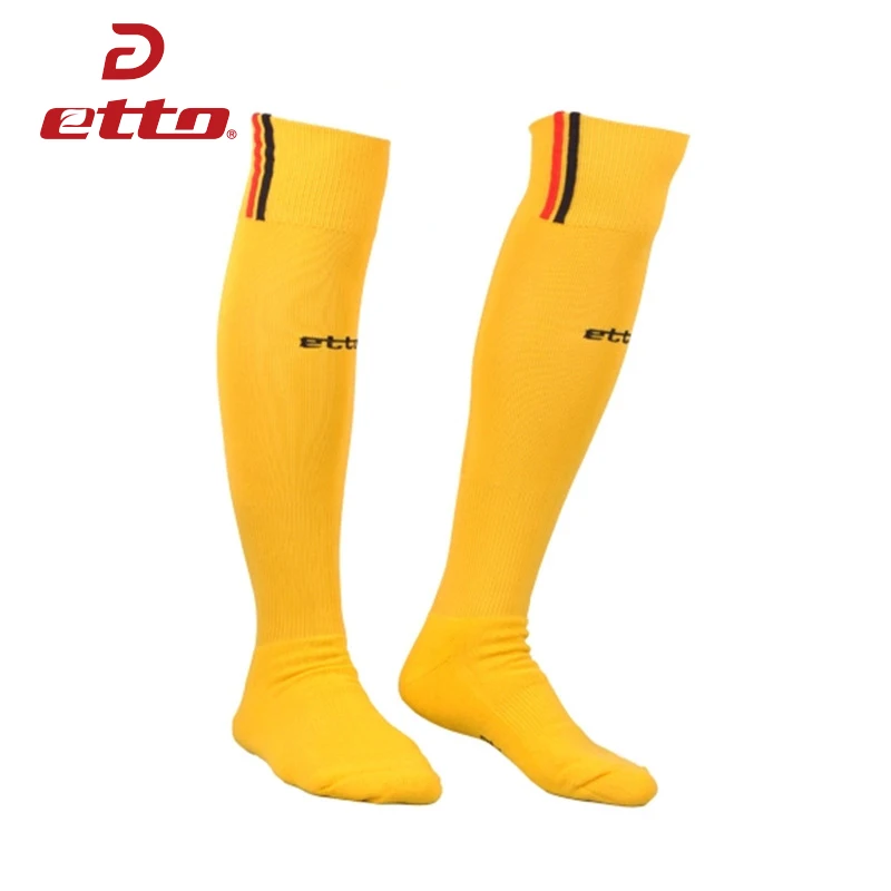 Prix pour Etto Qualité 6 Solide Couleur Respirant Élastique Chaussettes de Football Hommes Football Équipe Formation Sox Absorber La Sueur Sport Genou Chaussettes HEQ004 Prix pour Etto Qualité 6 Solide Couleur Respirant Élastique Chaussettes de Football Hommes Football Équipe Formation Sox Absorber La Sueur Sport Genou Chaussettes HEQ004