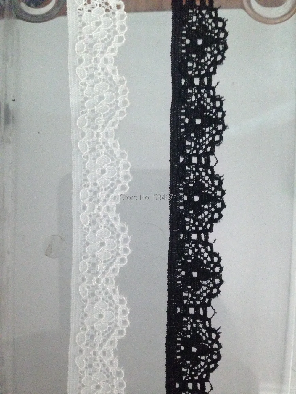 ivory stretch lace ribbon