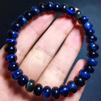 

8.5mm Genuine Natural Pietersite Gemstone Bracelets For Women Men Anniversary Stretch Crystal Round Beads Bracelet Jewelry Gift