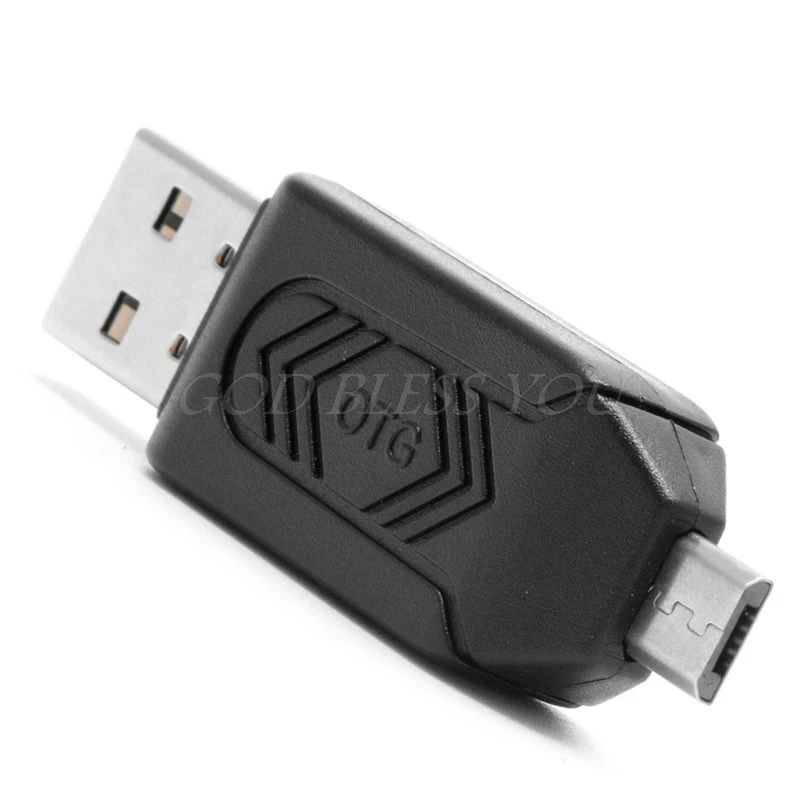 2-в-1 Micro USB 2,0 OTG TF/SD SDXC карты памяти кард-ридер для ПК Android смартфон