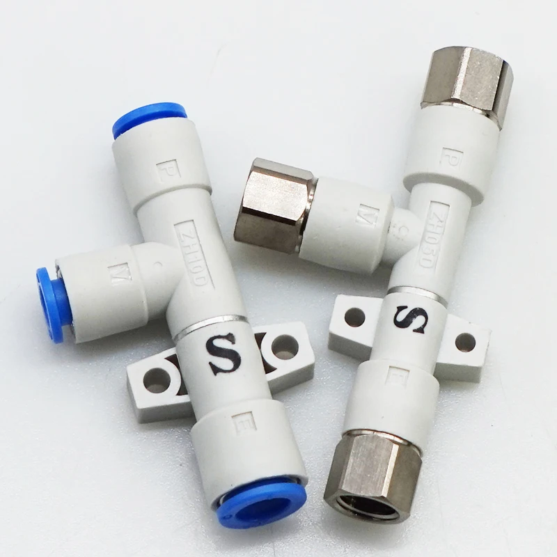 Free shippingZH05DS 06 06 06 Quick Connector Pneumatic Air Exhaust