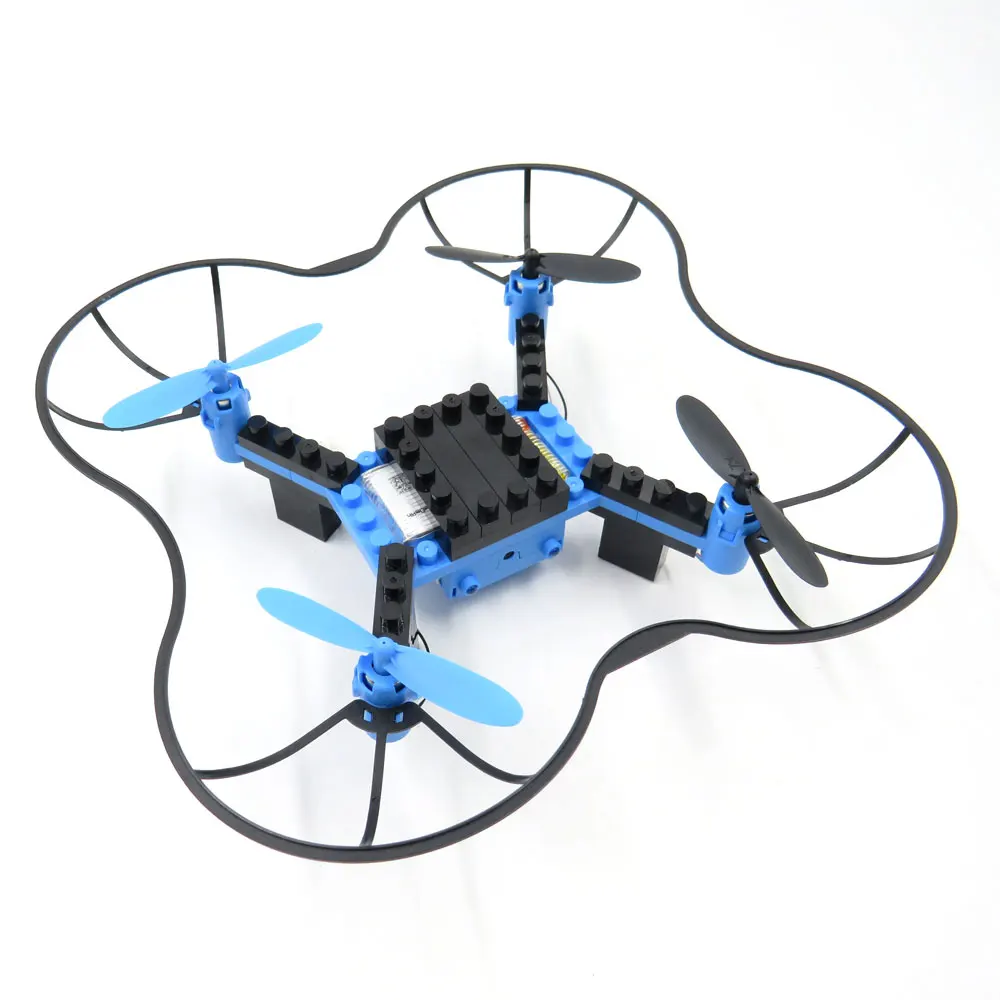 Freeshipping_Flytec_T11_DIY_Building_Block_RC_Quadcopter_3D_flip_Headless_Mode_Mini_Bricks_Pocket_Drone_For_Educational_Assembled_Model_12