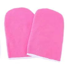 1 пара, перчатки для сохранения тепла, для обработки рук, парафин, горячий воск, для рук, для ухода за ногами, защита, профессиональные мини спа Хлопковые варежки