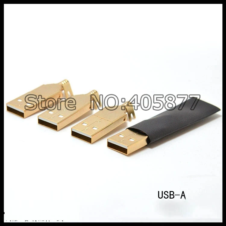  Ʈ    USB A + USB B  A-B ÷ DIY USB ̺ hifi USB Ŀ
