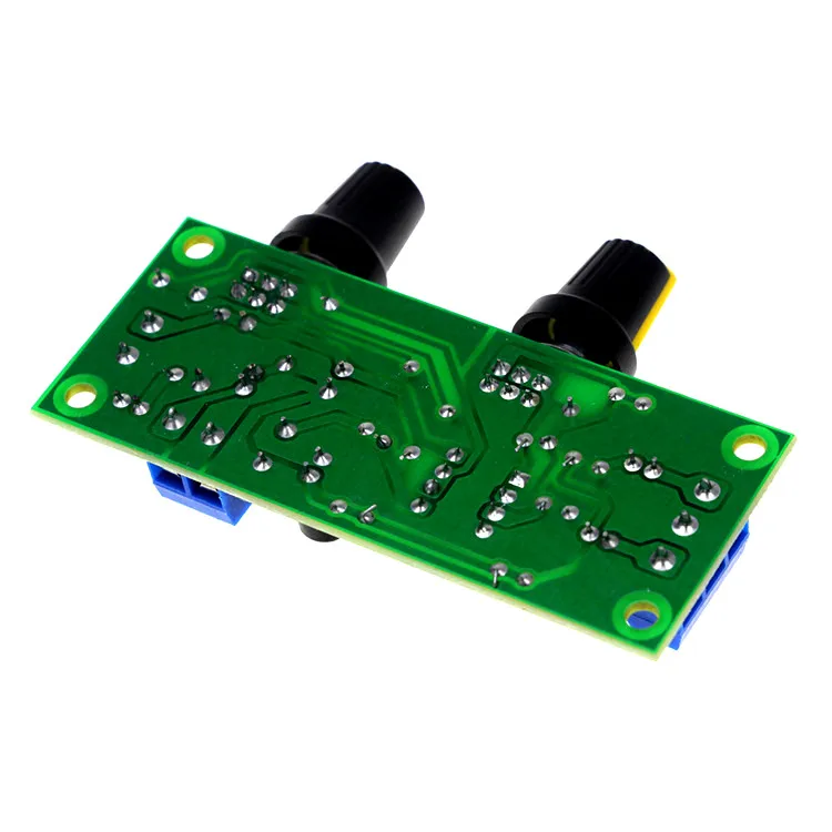 DC 10 24V сабвуфер усилитель доска 22Hz 300Hz Частотный фильтровальной пластинки для Diy