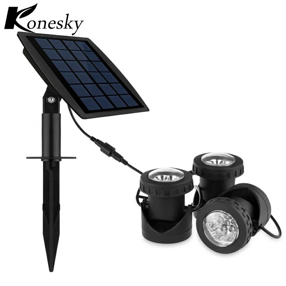 Buy 3pcs Solar Powered RGB LED Submarine Light