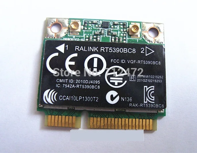 SSEA беспроводная карта WiFi Bluetooth 3,0 Для Ralink RT5390BC8 Половина мини PCI-E 802.11b/g/n для Hp DM1 DV4 DV7 G4 G6 G7 SPS: 630705-001