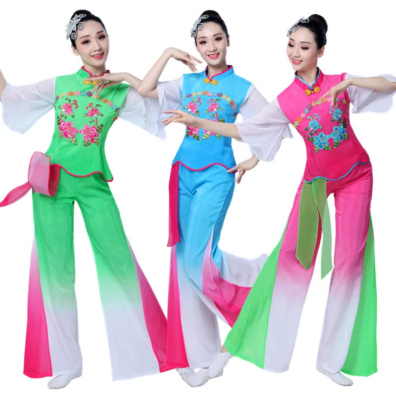Костюм национального танца Hanfu костюм для классических танцев традиционный