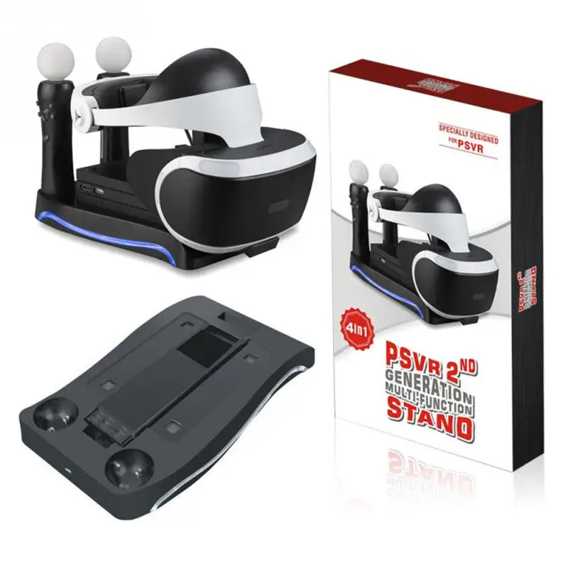 Для PS Move PS4 контроллер PSVR гарнитура витрина для хранения джойстик 4 в 1