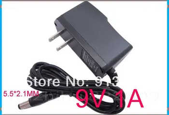 

50PCS AC 100V-240V Converter Adapter DC 9V 1A Power Supply US Plug DC 5.5mm x 2.1mm