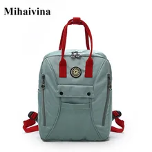 

Mihaivina casual women backpack large capacity computer bag girls fashion schoolbag women canvas teenager girls school bags