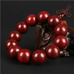 Древесно-красное дерево браслеты как дольчатое розовое дерево агатовый браслет ювелирные изделия обувь для мужчин и женщин пары