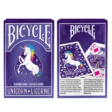 Bicycle Unicorn Standard Playing Cards Deck Poker Size USPCC Custom Limited Edition Magic Cards Magic Tricks Props for Magician