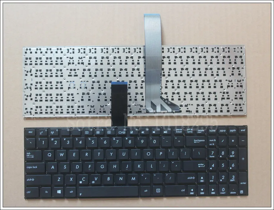 

NEW FOR ASUS V550C V550CA V550CB V550CM U58C U58CA U58CB U58CM US Laptop Keyboard Black