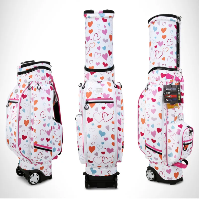 

2019 Pgm Golf Retractable Bag Large Capacity Portable Men's Bag Multifunctional Checking Air Bag With Wheel D0736