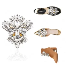 1 шт.; свадебные вечерние туфли с украшением в виде кристаллов; аксессуары; обувь на высоком каблуке; стразы ручной работы; обувь с цветами; AAAA7